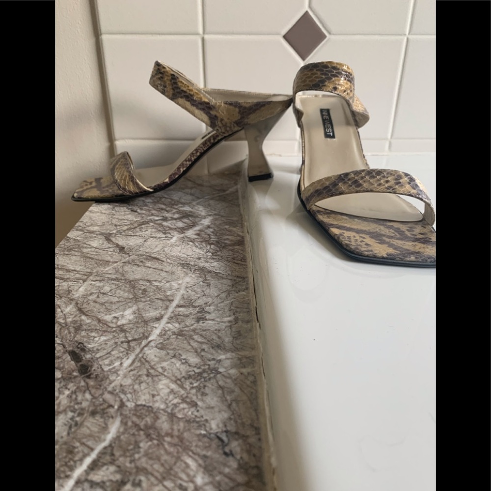 Snake contemporary sandals